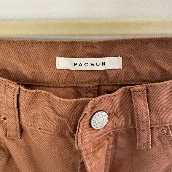 PacSun Brown High Waisted Bootcut Jeans size 28 - Picture 5 of 8